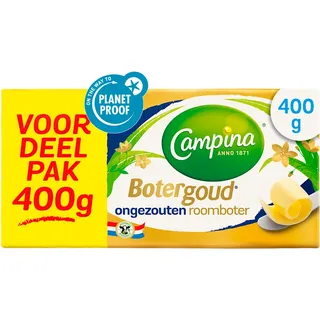 Campina Botergoud roomboter ongezouten voordeel