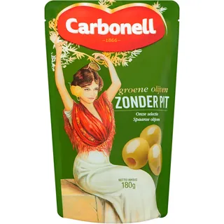 Carbonell Groene olijven zonder pit