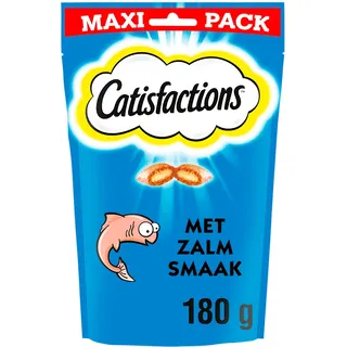 Catisfactions Kattensnack zalige zalmsmaak maxi pack