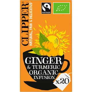 Clipper Ginger turmeric organic infusion