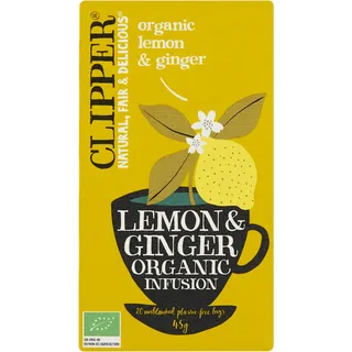Clipper Lemon & Ginger organic infusion