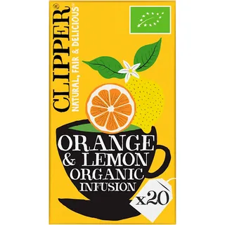 Clipper Orange & lemon organic infusion