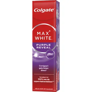 Colgate Max white purple reveal