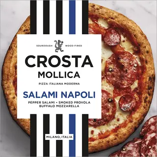 CROSTA & MOLLICA Pizza salami Napoli