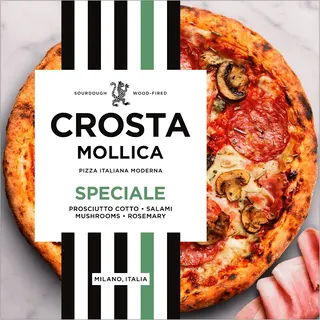 CROSTA & MOLLICA Pizza speciale