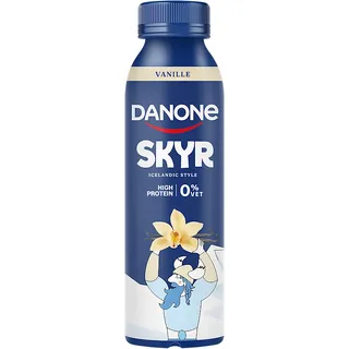 Danone Skyr drink vanille high protein 0% vet