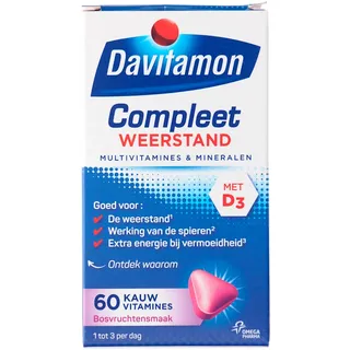 Davitamon Compleet kauwvitamines bosvruchten