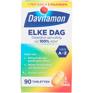 Davitamon Elke dag multivitaminen tablet