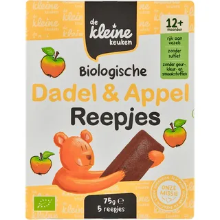 De Kleine Keuken Biologische dadel & appel reepjes