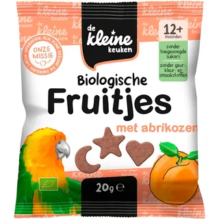 De Kleine Keuken Biologische fruitjes met abrikozen