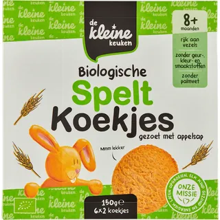 De Kleine Keuken Biologische speltkoekjes