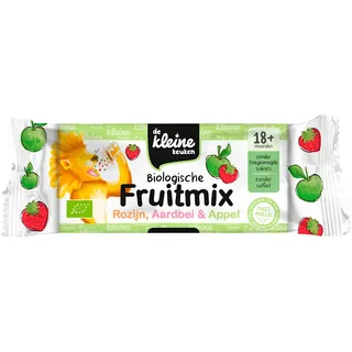 De Kleine Keuken Biologische fruitmix rozijn aardbei