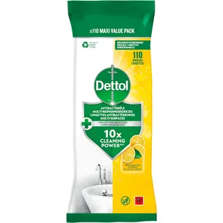Dettol Antibacteriële schoonmaakdoekjes citroen