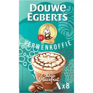 Douwe Egberts Verwenkoffie latte choco hazelnut