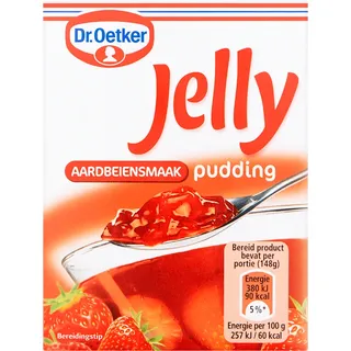 Dr. Oetker Jelly pudding aardbeien