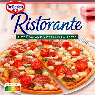 Dr. Oetker Ristorante pizza salami mozzarella pesto