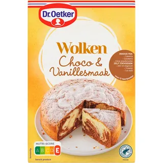 Dr. Oetker Wolken choco & vanillesmaak