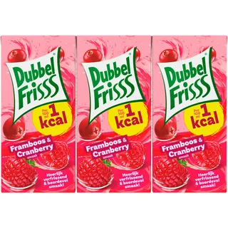 DubbelFrisss 1kcal framboos & cranberry