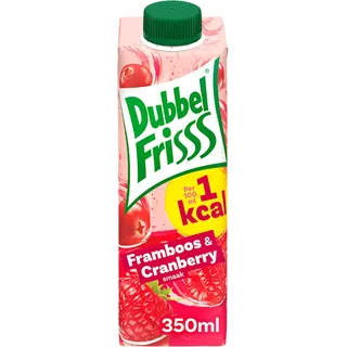 DubbelFrisss 1Kcal Framboos - Cranberry