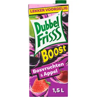 DubbelFrisss Boost bosvruchten & appel