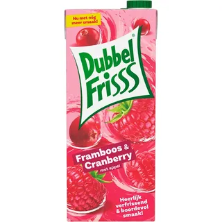 DubbelFrisss Framboos & cranberry