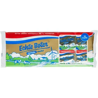 Echte Boter Cupjesverpakking ongezouten 10-pack