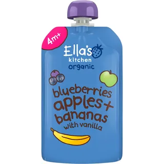Ella's Kitchen Blauwe bessen, appels, bananen 4m+ bio