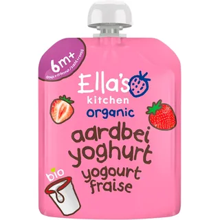Ella's Kitchen Biologische Aardbeien yoghurt