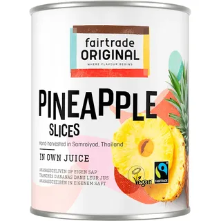 Fairtrade Original Ananas schijven op sap
