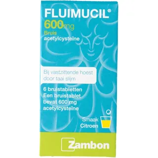 Fluimucil 600mg bruistablet