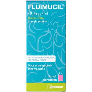 Fluimucil 40 mg/ml drank forte