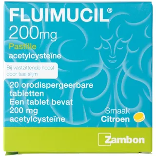 Fluimucil 200mg pastilles