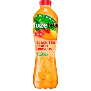Fuze Tea Black ice tea peach hibiscus
