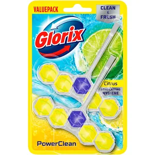 Glorix Power5 citrus duo pack wc-blok