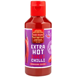 Go tan Chillisaus extra hot sweet chilli
