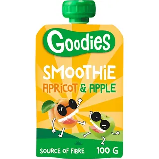 GOODIES Knijpfruit smoothie abrikoos & appel