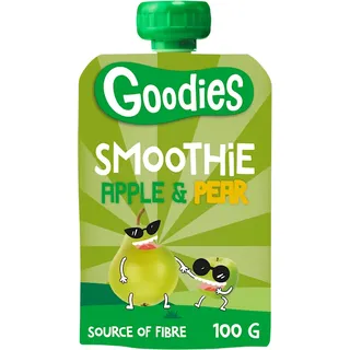 GOODIES Knijpfruit smoothie appel & peer