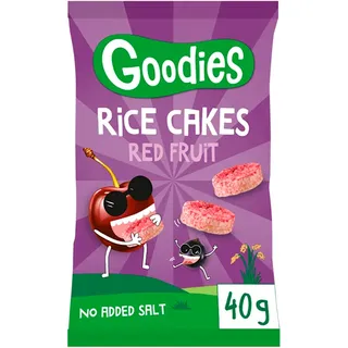 GOODIES Luchtige rijstwafeltjes rood fruit