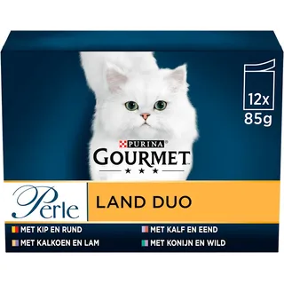 Gourmet PURINA® Gourmet Perle Kattenvoer Land Duo