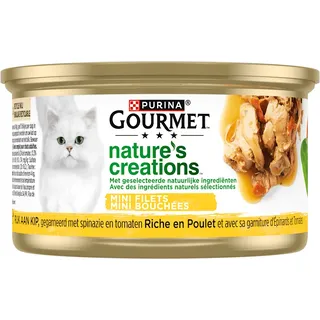 Gourmet Nature's creations met kip & spinazie