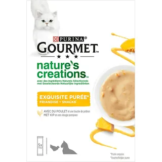 Gourmet Nature's creations puree kip & pompoen 5-pack