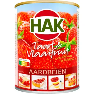 Hak Taart & vlaaifruit aardbeien