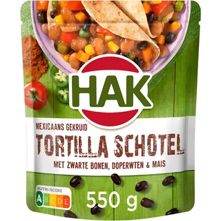 Hak Tortilla schotel