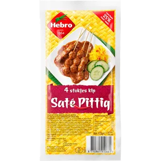 Hebro Saté ajam pittig