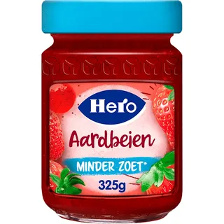 Hero Jam minder zoet aardbeien