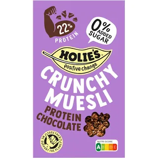 Holie's Crunchy muesli protein chocolate