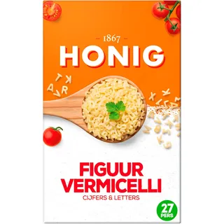 Honig Figuurvermicelli cijfers & letters
