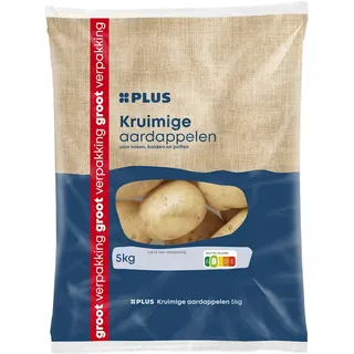 Huismerk Aardappelen iets kruimig