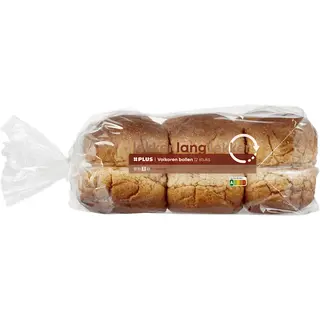Huismerk Extra lang lekker volkoren bollen