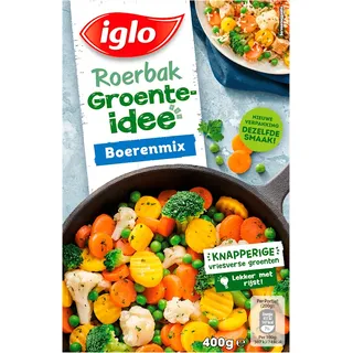 Iglo Roerbak groente idee boerenmix